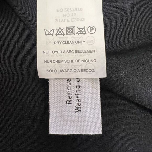 J. Crew Black Layered Sleeveless Blouse Top Women’s Size 2 Pleated Chiffon - Picture 10 of 10